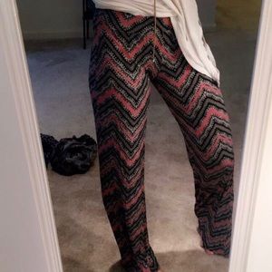 Pattern pants